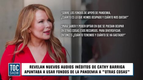 ¿Cuánto nos queda?: Audios de Cathy Barriga pedían usar fondos en "otras cosas"