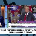 Trump propone idea al estilo “La purga”