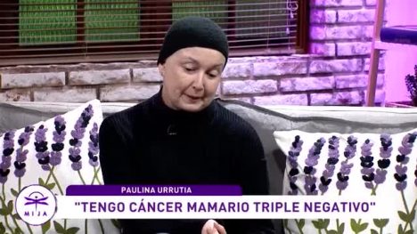 Paulina Urrutia: "Tengo cáncer mamario, triple negativo"