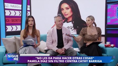 Pamela Díaz arremete contra Cathy Barriga