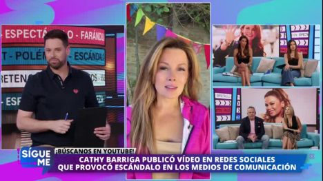¡Cathy Barriga enfurecida con la prensa!