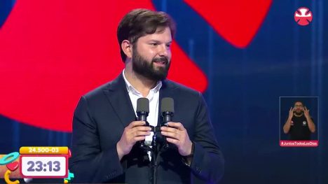 El discurso del presidente Gabriel Boric en la Teletón 2024