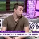 Por primera vez Claudia Conserva entrevista a su hijo Renato