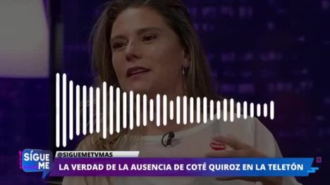 “Por Toto y Belén…” LA VERDAD de la ausencia de Coté Quiroz en Teletón