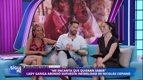 Lady Ganga se refirió a infidelidad de Copano