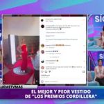 El MEJOR y PEOR vestido en los Premios Cordillera