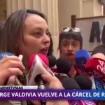 JORGE VALDIVIA VUELVE A LA CÁRCEL