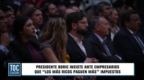 Presidente Boric: "Que los MÁS RICOS PAGUEN MÁS"