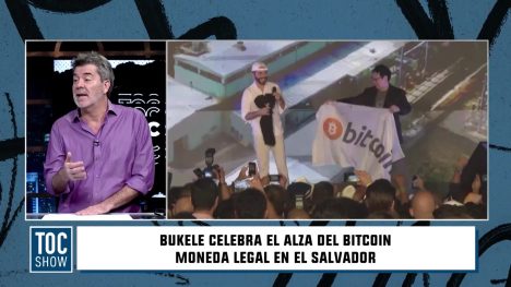 BUKELE CELEBRA el aumento del valor del “BITCOIN”