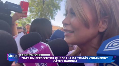 "PERSECUTOR": Cathy Barriga ARREMETE contra Tomas Vodanovic