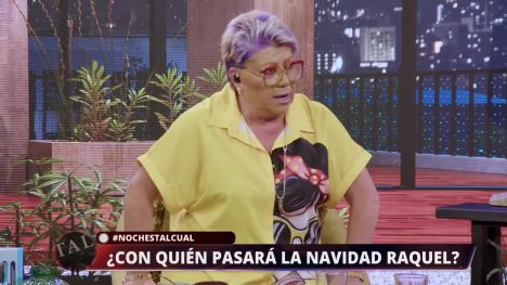 ¿Con quién pasará la navidad Raquel Argandoña?