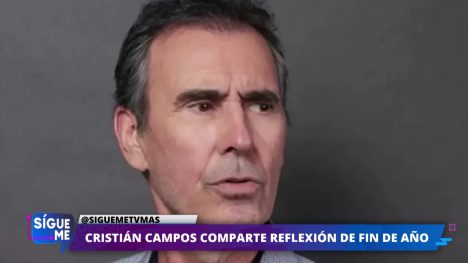Cristián Campos REAPARECE en RRSS: Pide “paz, fortaleza y fe”