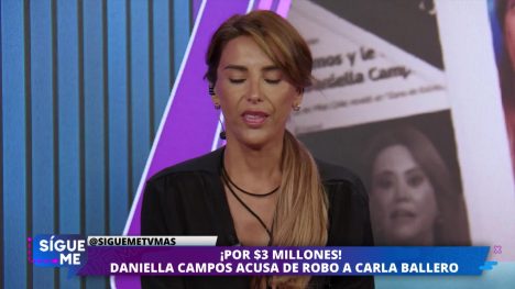 Carla Ballero responde a Daniella Campos: “En esa época ella no tenía plata”