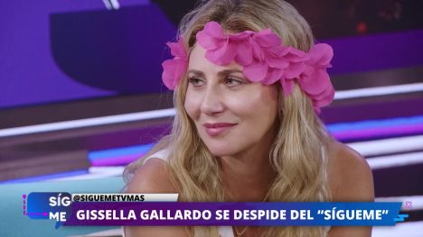 ¡Te extrañaremos Gisse!: Se va de Sígueme
