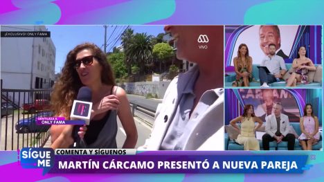 Martín Cárcamo confirmó relación
