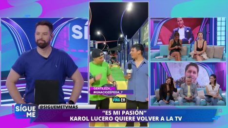 ¿Acaso Karol Lucero vuelve a la televisión?