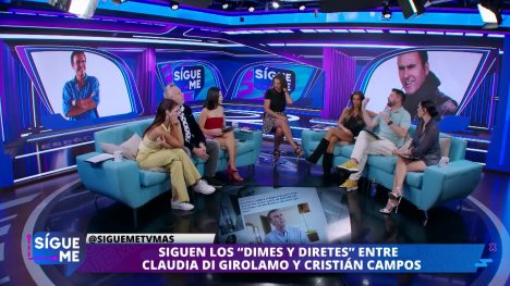 Cristián Campos revela supuesta INFIDELIDAD de Claudia Di Girolamo