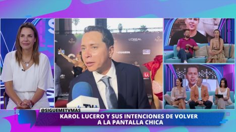 ¡Karol Lucero quiere VOLVER a la TV!