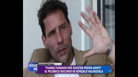 El POTENTE Y POLÉMICO descargo de Gonzalo Valenzuela