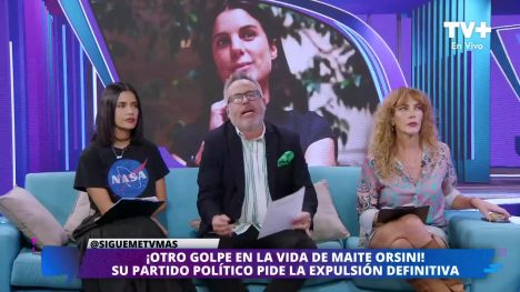 ¡EXPULSIÓN DEFINITIVA! Partido de Maite Orsini la quiere fuera