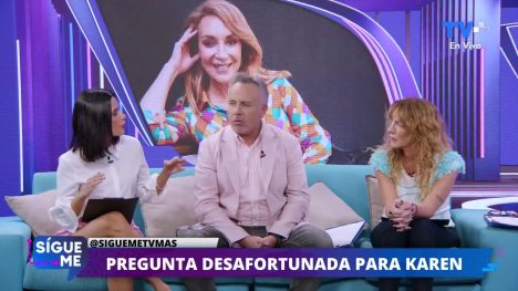 "No quiero LLORAR": FUERTE PREGUNTA DESCOLOCA A KAREN DOGGENWEILER