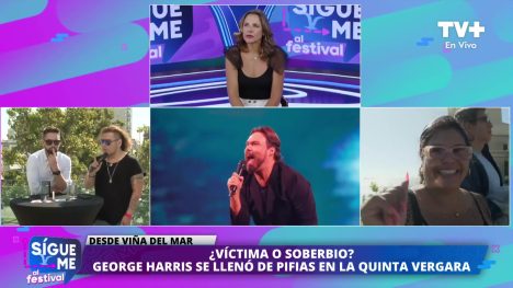 ¿Víctima o soberbio? La polémica reacción de George Harris en Viña 2025