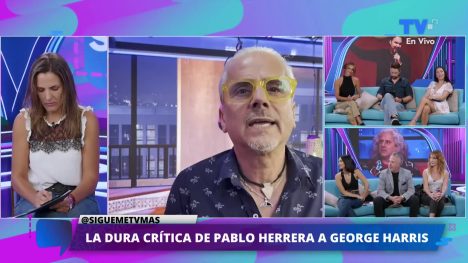 Pablo Herrera sobre George Harris: “TIENE UN SERIO PROBLEMA DE AUTOESTIMA”