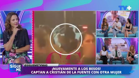 ¿NUEVA PAREJA? Cristián de la Fuente A LOS BESOS con OTRA MUJER