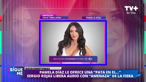 FUERTES AUDIOS complican a Pamela Díaz