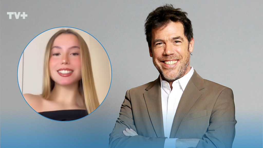 Álvaro Escobar y su hija Aurora en TikTok