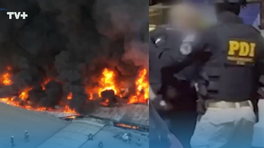 Cae peligrosa banda delictual responsable de incendio en Meiggs
