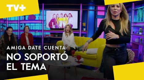¡Eva salió corriendo del estudio!