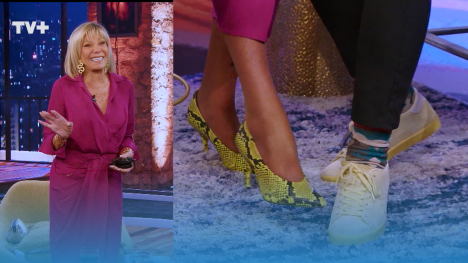 Raquel deslumbró con un look audaz