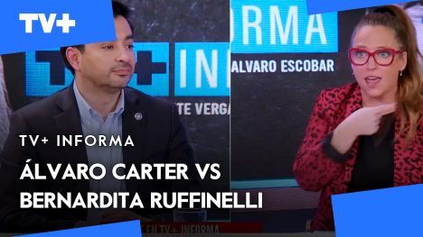 INTENSO DEBATE POLÍTICO: Álvaro Carter vs Bernardita Ruffinelli