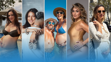 ¡Baby boom en la farándula! Las famosas que serán mamás en 2025