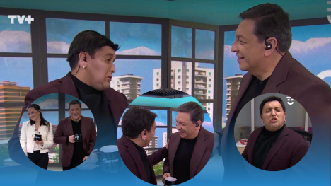 Julius César sorprende a Julio César Rodríguez en su cumpleaños: Felipe Parra la rompe en “Contigo en la mañana”