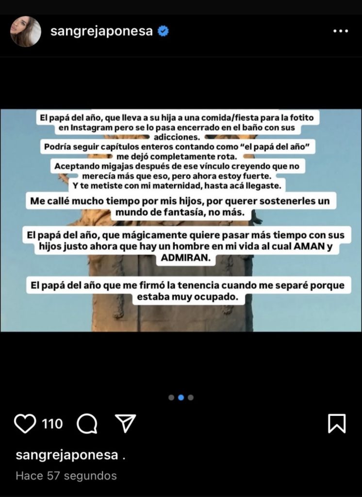 Post China Suárez
