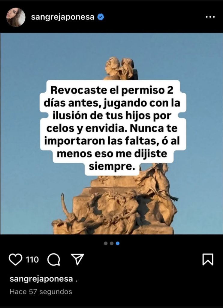 Post China Suárez