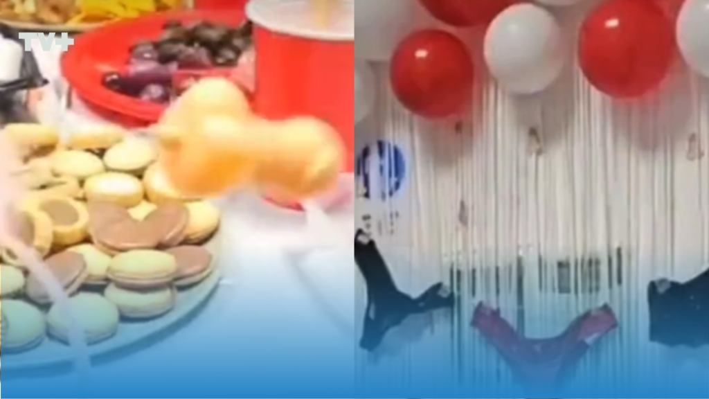 Con pacientes esperando, funcionarias celebran despedida de soltera