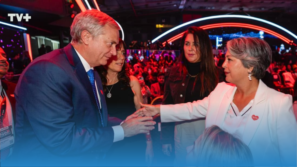 Así fue la presentación de Jara y Kast en la Teletón 2025