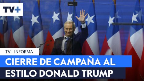 Ostentoso cierre de campaña de José Antonio Kast