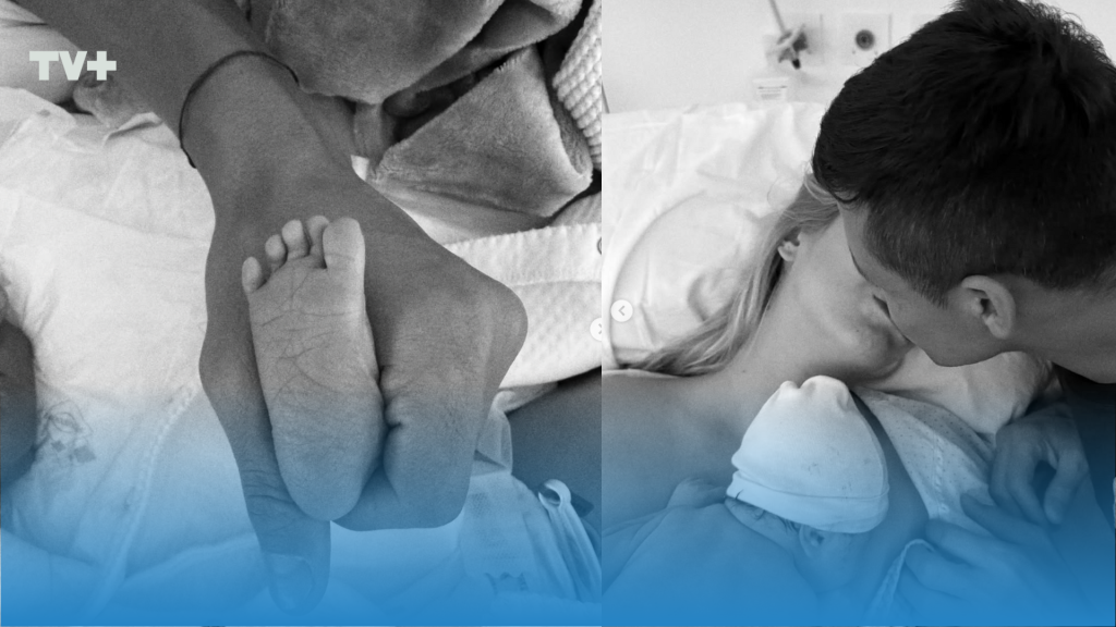 Alexandra Litvinova muestra por primera vez a su bebé junto a Alexis Sánchez