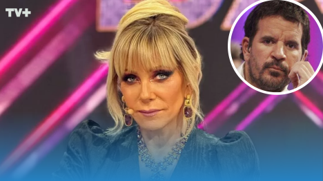 Raquel Argandoña bromea con Vasco Moulian y se declara "La Quintrala" en Fiebre de Baile