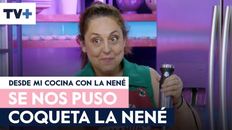 La Nené se puso colorada aprendiendo a hacer mayonesa