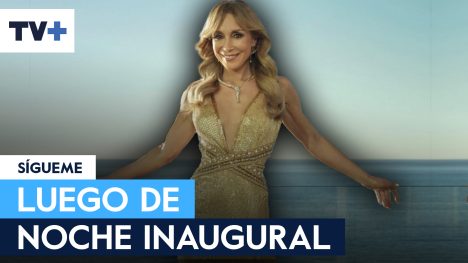 Karen Doggenweiler se lucío con vestido dorado