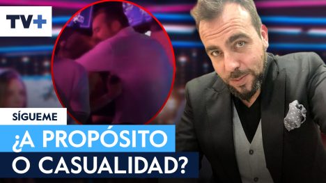 Kaminski grabado a los besos con su nueva polola