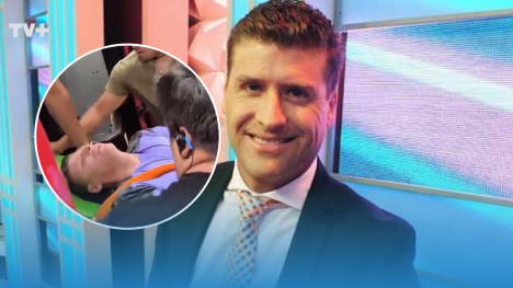 Claudio Rojas fue sacado con camilla del set de "¿Volverías con tu ex? 2"