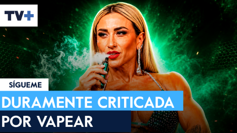 Critican a Nicole Moreno por uso excesivo del vaper