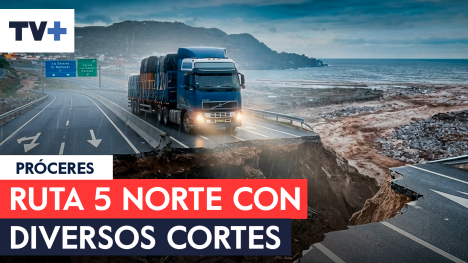 Chile segmentado: Diversos cortes en Ruta 5 de Coquimbo a Caldera