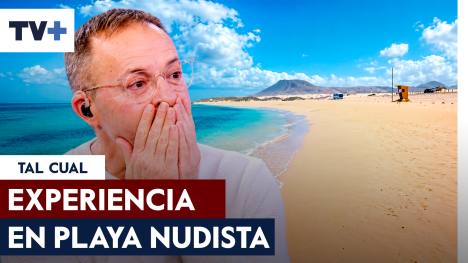 Claudio Moreno recuerda su experiencia en playa nudista